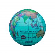 19A901 PELOTA DIDACTICA MAPAMUNDI AZUL
